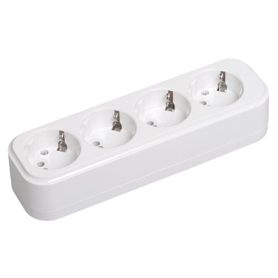 Розетка переносная разб. К04 4 места CLASSIC IEK KYP11-16-04-00-Z фото 1