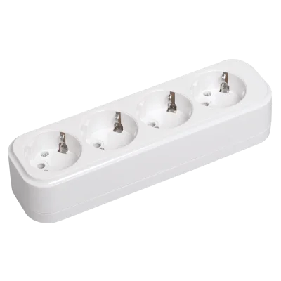 Розетка переносная разб. К04 4 места CLASSIC IEK KYP11-16-04-00-Z фото 1