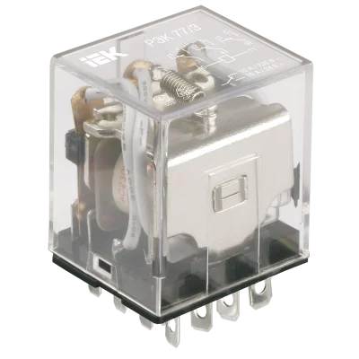 Реле РЭК77/3(LY3) 10А 24В DC IEK RRP10-3-10-024D фото 1