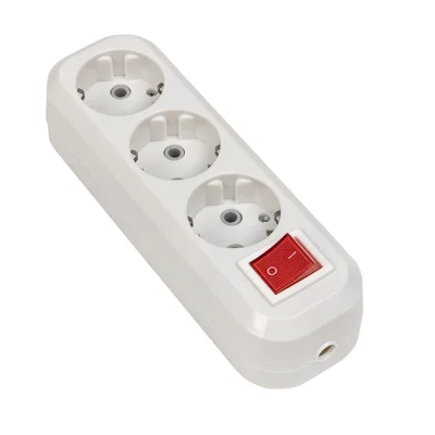 Колодка 3 гн. 16А 3,5кВт c выкл. с/з Эксперт PROxima EKF AKB16-3i фото 1