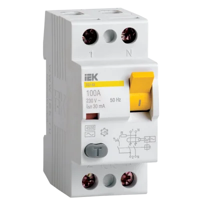 УЗО ВД1-63 2Р 40А 300мА IEK MDV10-2-040-300 фото 1