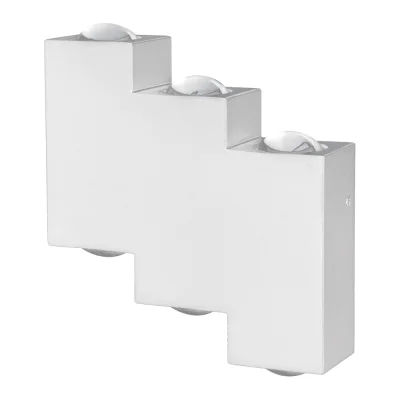 Светильник уличный светодиодный, 6*1W, 600Lm, 3000K, белый DH110 Feron 48314 фото 1