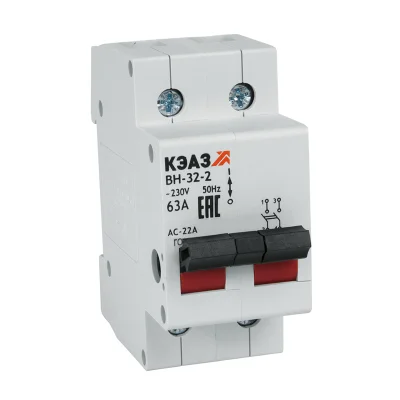 ВЫКЛЮЧАТЕЛЬ НАГРУЗКИ МОДУЛЬНЫЙ ВН-32-263-УХЛ3- КЭАЗ A8000-141638 фото 1