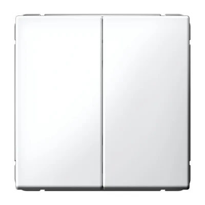ARTGALLERY 2-клавишный ВЫКЛЮЧАТЕЛЬ, сх.5, 10АХ, механизм, БЕЛЫЙ Systeme Electric GAL000151 фото 1