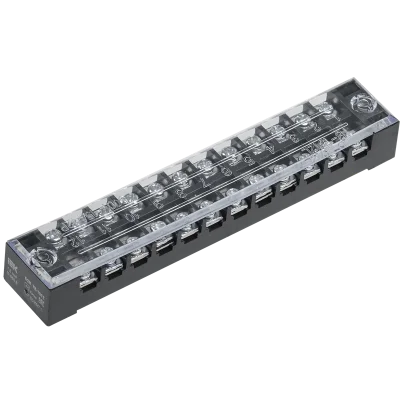 Блок зажимов БЗН ТВ-1512 1,5 мм2 15А 12 пар IEK YZN41-12-001-K02 фото 1