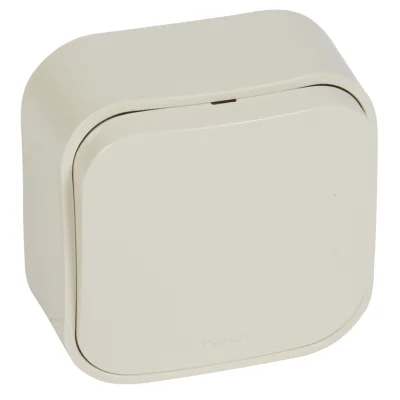 Выключатель одноклавишный Quteo слоновая кость Legrand 782230 фото 1