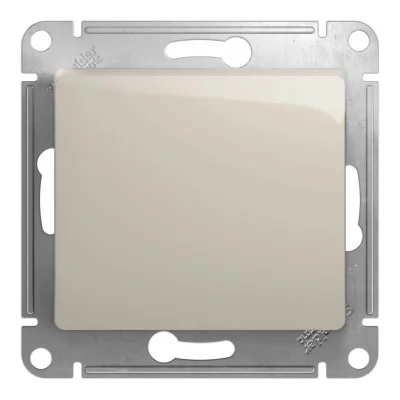 GLOSSA 1-клавишный ПЕРЕКЛЮЧАТЕЛЬ,сх.6,10AX, механизм, МОЛОЧНЫЙ Systeme Electric GSL000961 фото 1