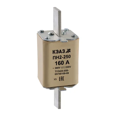 Вставка плавкая ПН2-250-50А-У3- КЭАЗ 120115 фото 1
