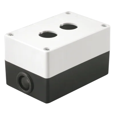 Корпус КП102 для кнопок 2места белый IEK BKP10-2-K01 фото 1
