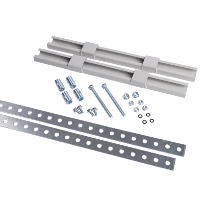 К-т крепления металлокорпуса к столбу монтажной полосой IEK YKK-0-125 фото 1