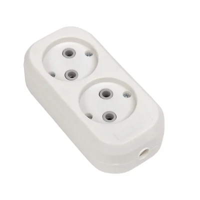 Колодка 2 гн. 10А 2,2кВт б/з Эксперт PROxima EKF AKB10-2 фото 1