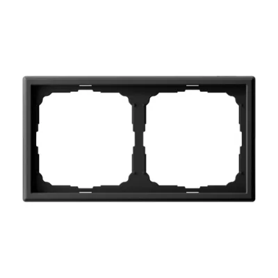 ARTGALLERY 2-постовая РАМКА, универсальная, КАРБОН Systeme Electric GAL001002 фото 1