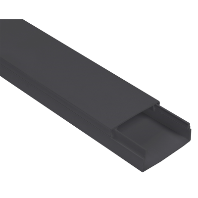 Кабель-канал 100х60 "ЭЛЕКОР" черный (8м) IEK EL-KK10-100-060-1-K02 фото 1