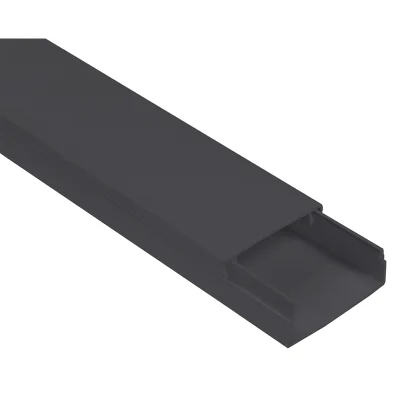 Кабель-канал 100х60 "ЭЛЕКОР" черный (8м) IEK EL-KK10-100-060-1-K02 фото 1
