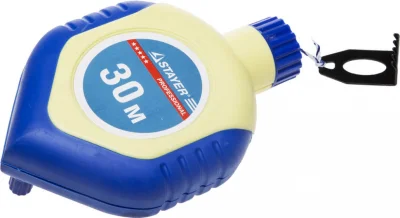 Разметочный шнур-отвес в двухкомпонентном корпусе, Professional 30 м, 110 г STAYER 2-06381 фото 1