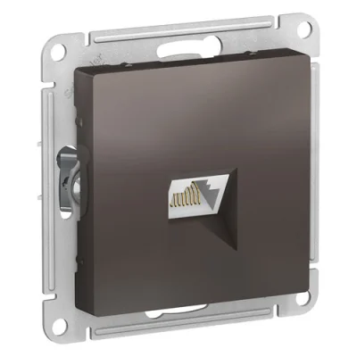 AtlasDesign РОЗЕТКА компьютерная RJ45, механизм, МОККО Systeme Electric ATN000683 фото 1
