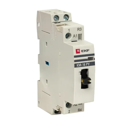 Контактор модульный КМ РУ 16А 1NO+1NC (1 мод.) PROxima EKF km-1m-16-11 фото 1