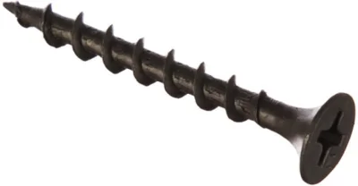 Саморез с потайной головкой (3,5х32 крупная резьба (оксидированные)) Абразив Плюс EDS001403 фото 1
