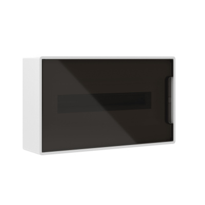 Щит настен. 18 мод. (416,4х242,4х102,2) IP40 белый, с тонир.дверцей, с 2 шинами PEN, FRAME F18W1 DKC фото 1