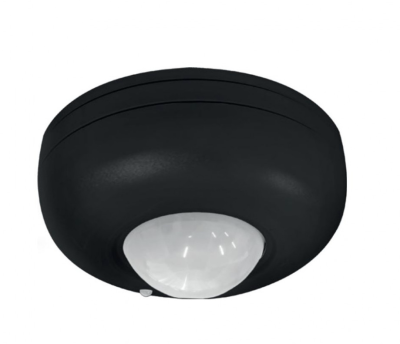 Датчик движения и освещенности 1200W 6m 120°(гориз.) 360°(верт.) черный SEN5/LX20B Feron 51516 фото 1