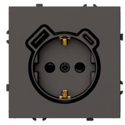 Розетка 1-местная з/ш с/з 16А + USB + Type C (механизм), , 250В, 20W, серия Эмили, RST16-5119 STEKKE фото 1