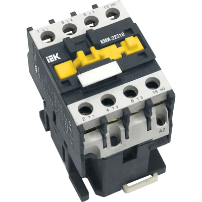 Контактор КМИ-22510 25А 230В/АС3 1NO IEK KKM21-025-230-10 фото 1