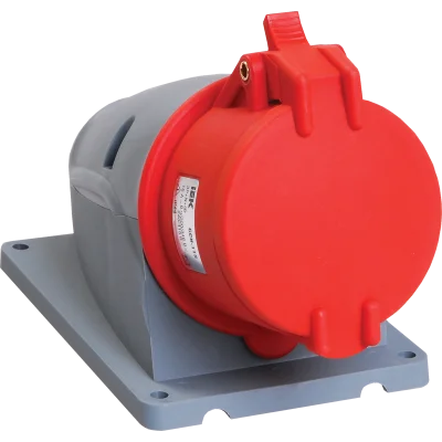 MAGNUM Розетка стац. ССИ-115 16А-6ч 380В 3P+PE+N IP44 IEK PSN12-016-5 фото 1