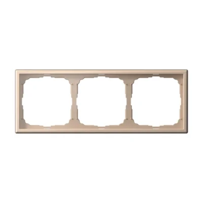 ARTGALLERY 3-постовая РАМКА, универсальная, ПЕСОЧНЫЙ Systeme Electric GAL001203 фото 1