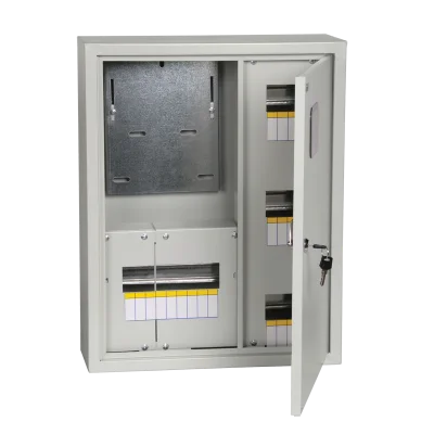 TITAN Корпус метал. ЩУРн-3/18 (560х440х165) IP31 IEK MKM32-N-18-31-ZO фото 1