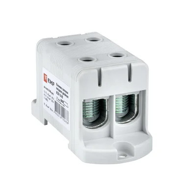 Клемма силовая вводная двойная КСВ 16-95 серая PROxima EKF plc-kvs2-16-95-grey фото 1