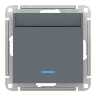 ATLASDESIGN ВЫКЛЮЧАТЕЛЬ карточный 10А, без задержки времени, механизм, ГРИФЕЛЬ ATN0 Systeme Electric фото 1