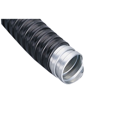 Металлорукав нг ПВХ РЗ-ЦП - 15 с протяжкой (50 м) PROxima EKF mrzp-15-50 фото 2