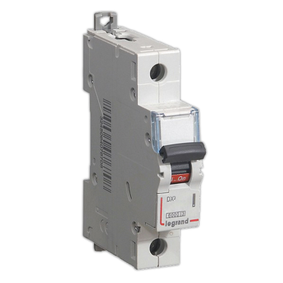 Автоматический выключатель DX³ 6000 - 10 кА - тип характеристики C - 1П - 230/400 В~ - 63 А - 1 моду фото 1