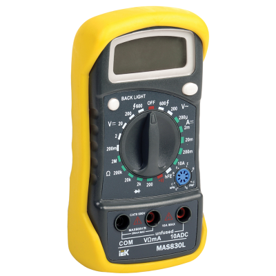Мультиметр цифровой Master MAS830L IEK TMD-3L-830 фото 1