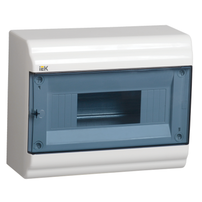 PRIME Корпус пластиковый ЩРН-П-9 белый IP41 IEK MKP82-N-09-41-20 фото 1