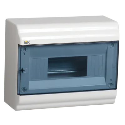 PRIME Корпус пластиковый ЩРН-П-9 белый IP41 IEK MKP82-N-09-41-20 фото 1