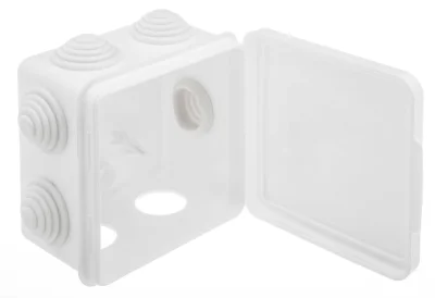 Коробка распред. 80х80х55, IP54, ОП, серый (108) Gusi Electric С3В87 фото 3