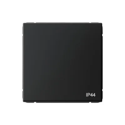 ARTGALLERY 1-клавишный ПЕРЕКЛЮЧАТЕЛЬ IP44, 10АХ, механизм, КАРБОН Systeme Electric GAL441061 фото 1