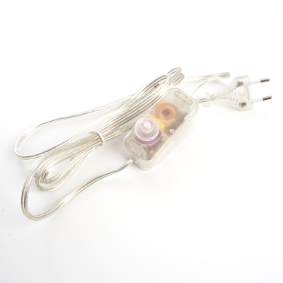 Сетевой шнур с диммером 230V 2м, прозрачный, DM103-200W Feron 23058 фото 1