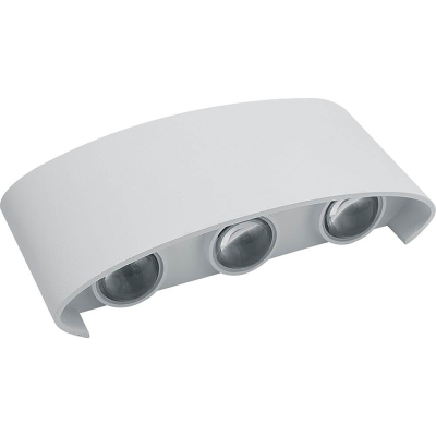 Светильник уличный светодиодный, 6*1W, 450Lm, 4000K, белый DH101 Feron 06311 фото 1