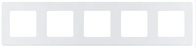 Рамка 5 постов - Inspiria - жемчуг Legrand 673976 фото 1