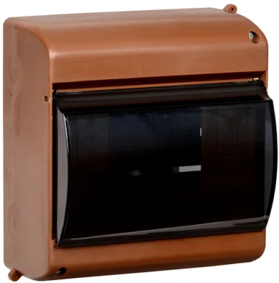 KREPTA 3 Корпус пластиковый КМПн 2/6 IP30 дуб IEK MKP42-N-06-30-09-D фото 1