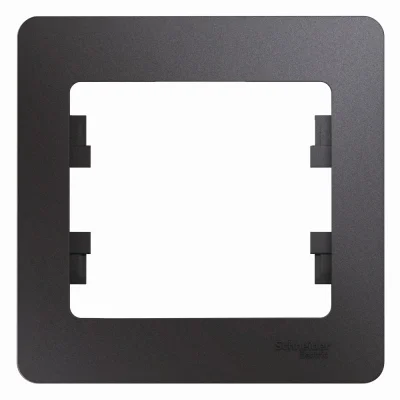 Glossa Графит Рамка 1-ая Systeme Electric GSL001301 фото 1