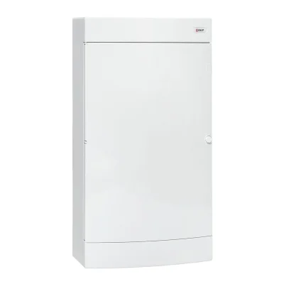 Щит распределительный навесной "Unix" белая дверь 4х18 модулей IP40 PROxima EKF ux-4x18-nw фото 1