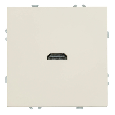 Розетка HDMI 2.0 Type A (механизм), , серия Эмили, RST00-5118-08, кашемир, soft touch STEKKER 50169 фото 1