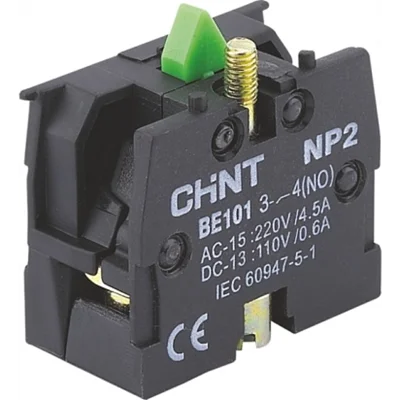 Блоки контактные NP2-BE102,1НЗ CHINT 576842 фото 1