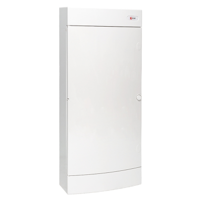 Щит распределительный навесной "Unix" белая дверь 4х12 модулей IP40 PROxima EKF ux-4x12-nw фото 1