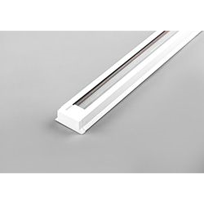 Шинопровод для трековых светильников, белый, 1м, в наборе токоввод, заглушка, крепление, CAB1003 Fer фото 1