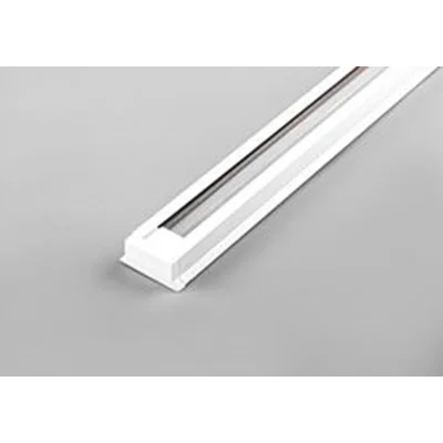 Шинопровод для трековых светильников, белый, 1м, в наборе токоввод, заглушка, крепление, CAB1003 Fer фото 1