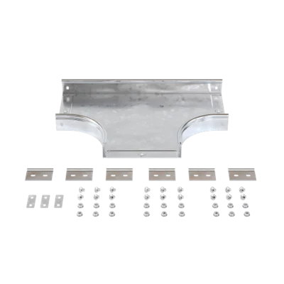 Ответвитель DPT Т-образный горизонтальный 200х50 в комплекте с крепежными элементами и соединит. пла фото 1